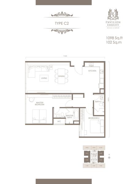 Service Residence for Sale in Service Suites @ Pavilion Embassy by Sue - iProperty.com.my