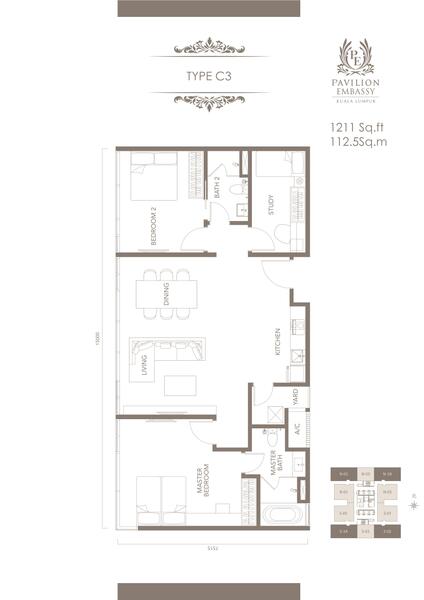Service Residence for Sale in Service Suites @ Pavilion Embassy by Darren Goh - iProperty.com.my