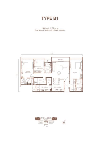 Service Residence for Sale in Oxford Residences @ Pavilion Embassy by Sue - iProperty.com.my