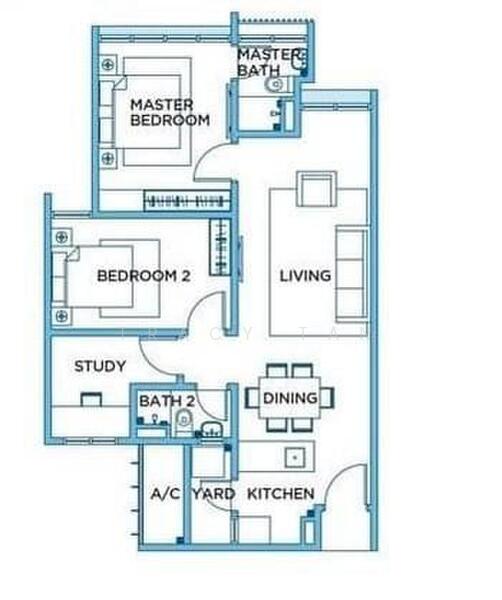 Kediaman Servis untuk Dijual di H2O Residences oleh Tracy Tan - iProperty.com.my