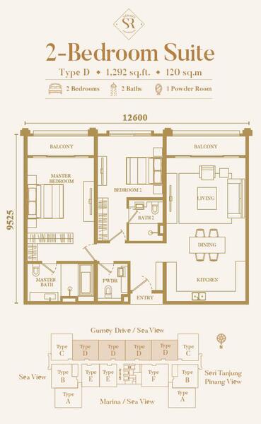 Kediaman Servis untuk Dijual di Straits Residences oleh Lewis Kam - iProperty.com.my