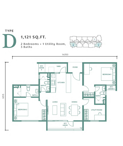 Condominium for Sale in Mahogany Residences by Sandy Low - iProperty.com.my