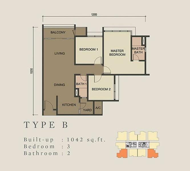 Kediaman Servis untuk Dijual di Astetica Residences oleh Tracy Tan - iProperty.com.my