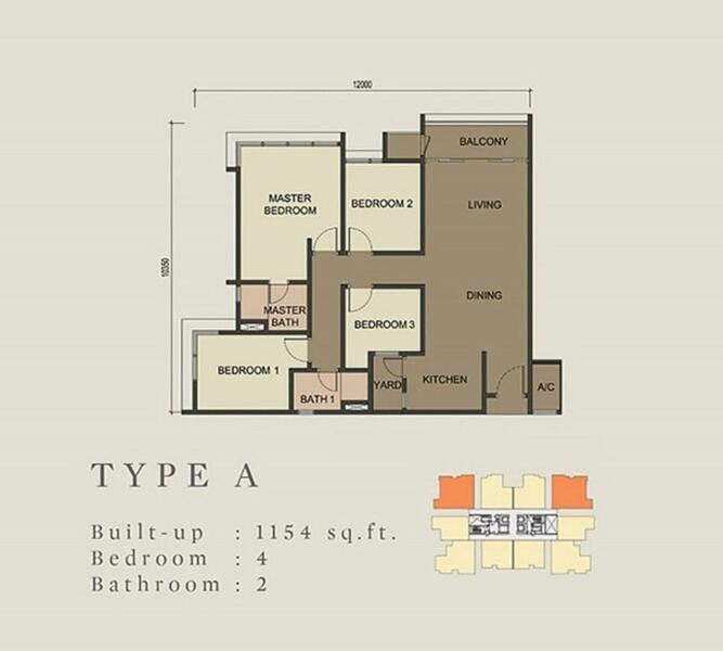 Kediaman Servis untuk Dijual di Astetica Residences oleh Tracy Tan - iProperty.com.my