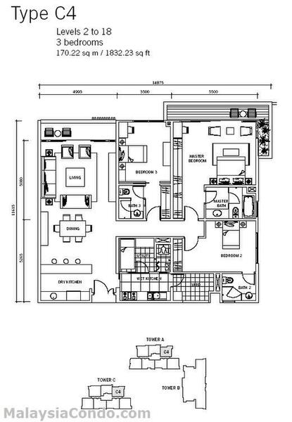 Condominium for Sale in Brunsfield EmbassyView by Francis Lau - iProperty.com.my