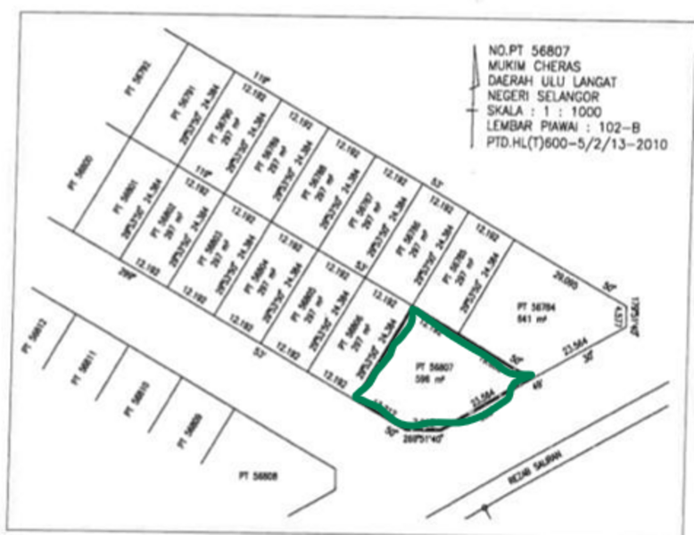 Bungalow Land for Sale in Jalan tropicana cheras 4, Cheras Sungai Long, Cheras by Jordan Tan - iProperty.com.my