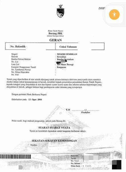 Rumah Teres 1-Tingkat untuk Dijual di Taman Rasah, Rasah oleh Kenny Tee - iProperty.com.my
