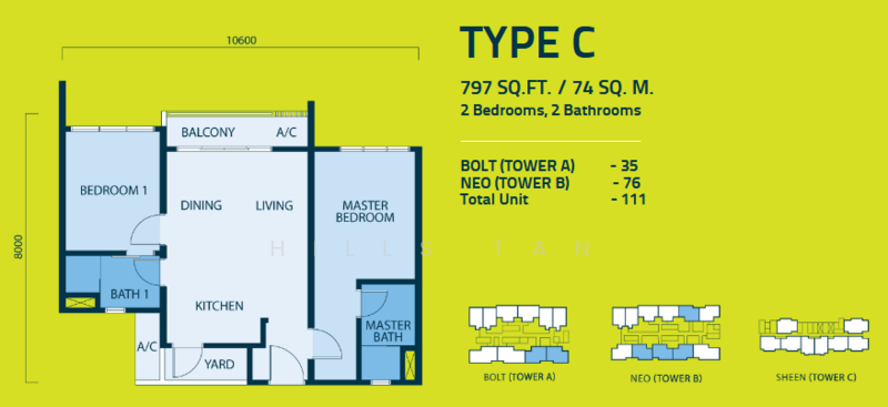 Service Residence for Rent in Trion @ KL by Hills Tan - iProperty.com.my