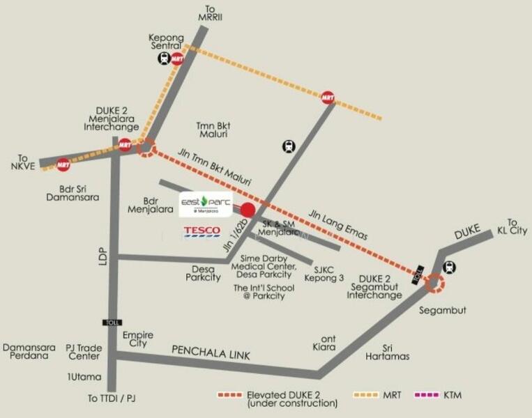 Service Residence for Sale in East Parc @ Manjalara by Irene Wai - iProperty.com.my