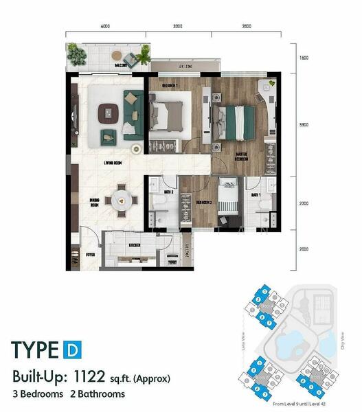 Service Residence for Sale in Aradia Residence @ Lake City KL North by Tracy Tan - iProperty.com.my