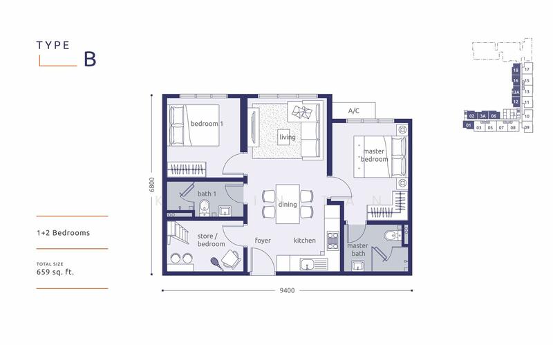 Service Residence for Sale in Meta City by Kelvin Tan - iProperty.com.my
