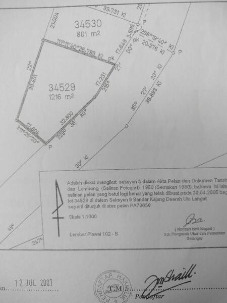 Bungalow Land for Sale in Taman Saujana Impian, Kajang by Alexander Lee - iProperty.com.my