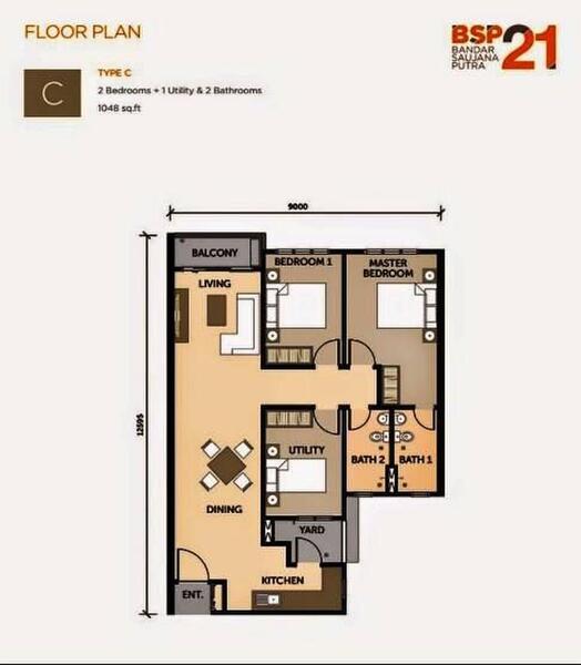 Kediaman Servis untuk Dijual di BSP 21 oleh Tracy Tan - iProperty.com.my