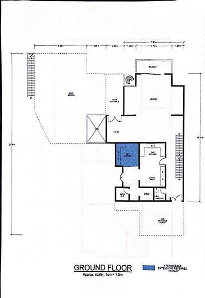 Bungalow House for Sale in Taman Damansara Endah, Damansara Heights by Shawn Fernandez - Ground Floor Layout Plan - iProperty.com.my