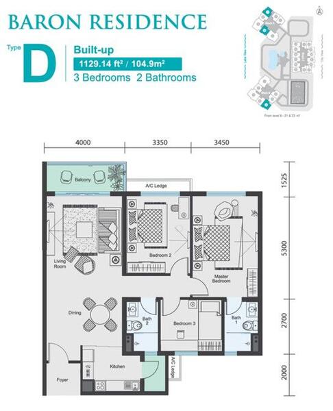 Service Residence for Sale in Baron Residence @ Lake City by TL Wong - iProperty.com.my