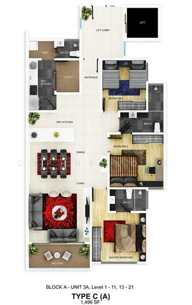 Condominium for Sale in Arte Condominium by Daphne Wong - iProperty.com.my