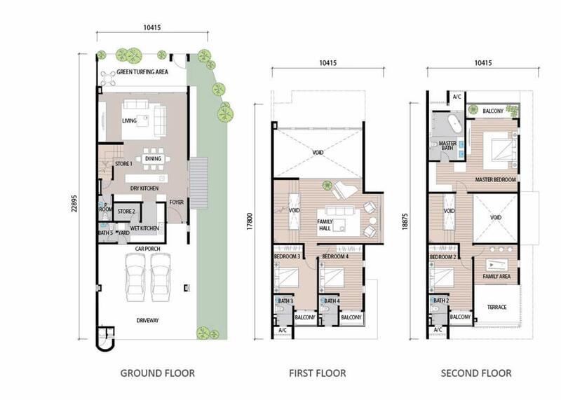 3-storey Terraced House for Sale in Bukit Rahman Putra, Sungai Buloh by Jason Lai - iProperty.com.my