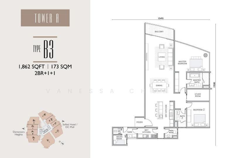 Service Residence for Rent in Damansara City Residency (DC Residensi) by Vanessa Chung - iProperty.com.my