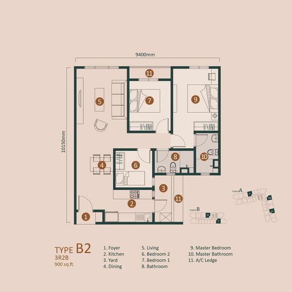 Kediaman Servis untuk Disewa di D'Quince Residences oleh Anderson Tan - iProperty.com.my