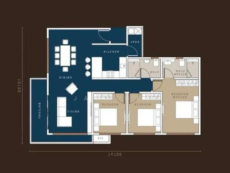 Kediaman Servis untuk Dijual di Met 1 Residences oleh Jack Hee - iProperty.com.my
