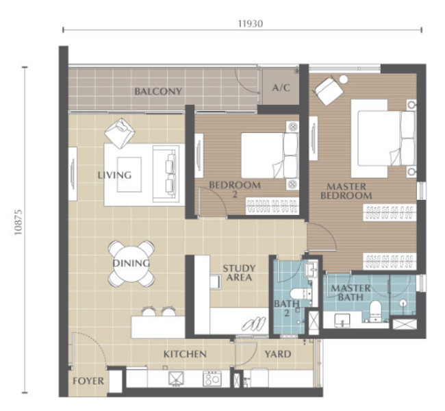 Condominium for Sale in Jesselton Twin Towers by Jackson Chan - iProperty.com.my