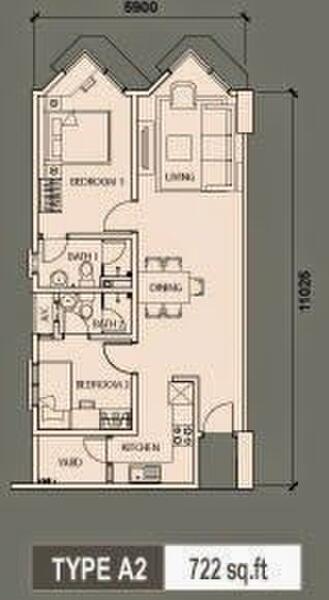 Service Residence for Sale in Tiara Mutiara / The Crown by CK Cheah - iProperty.com.my