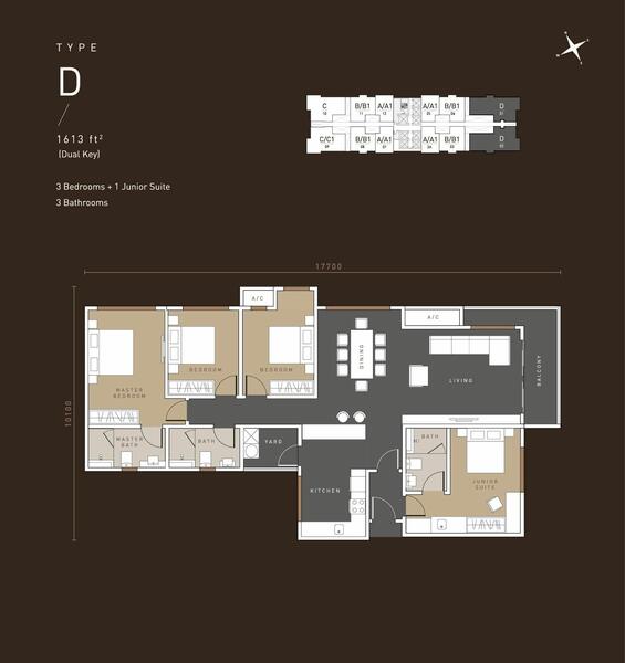 Kediaman Servis untuk Dijual di Met 1 Residences oleh Jeremy Tang - iProperty.com.my
