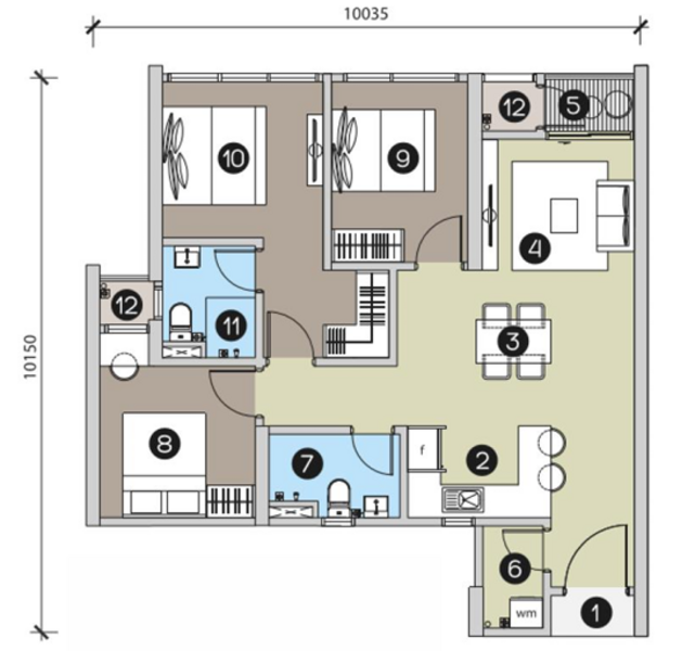 Service Residence for Rent in Sunsuria Forum by Hailey Ho - iProperty.com.my