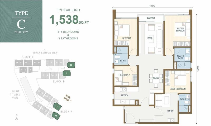 Service Residence for Sale in Duta Park Residences by Billy Lai - iProperty.com.my