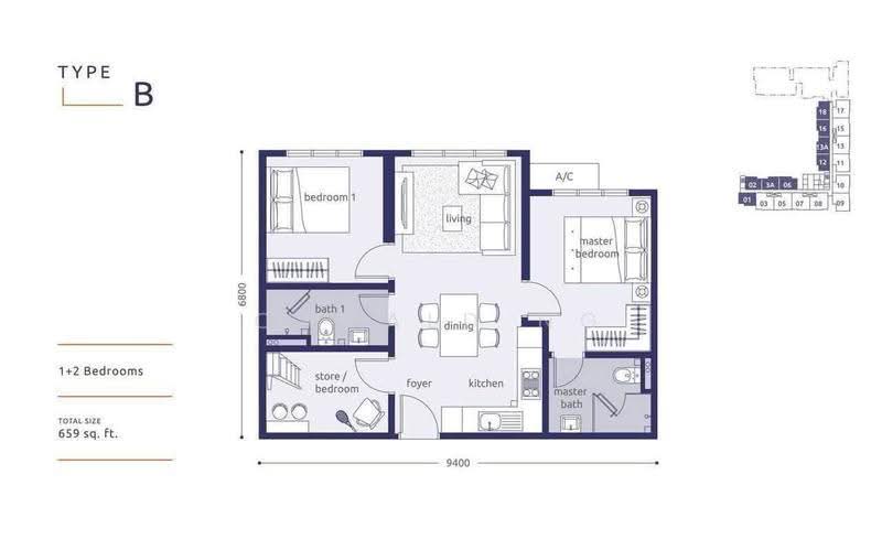Service Residence for Sale in Meta City by Oswald Ng - iProperty.com.my