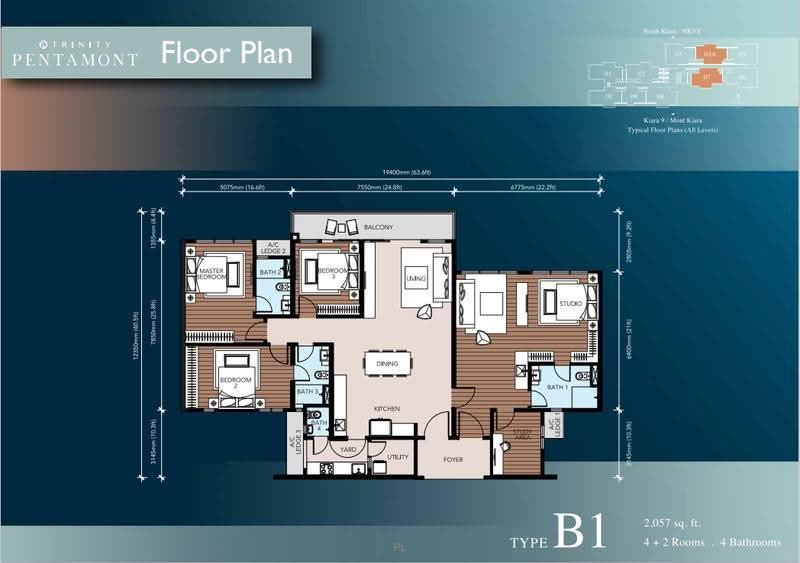 Kondominium untuk Disewa di Trinity Pentamont oleh Calvin Tew - iProperty.com.my