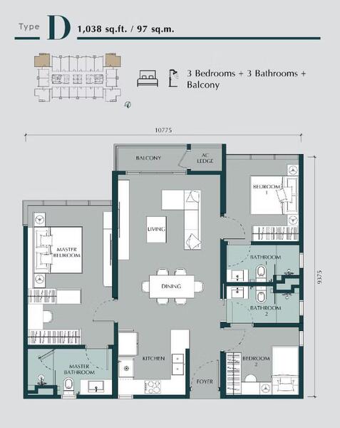 Service Residence for Sale in Times Square 2 by Victor Chin - iProperty.com.my