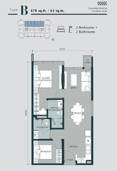 Service Residence for Sale in Times Square 2 by Victor Chin - iProperty.com.my