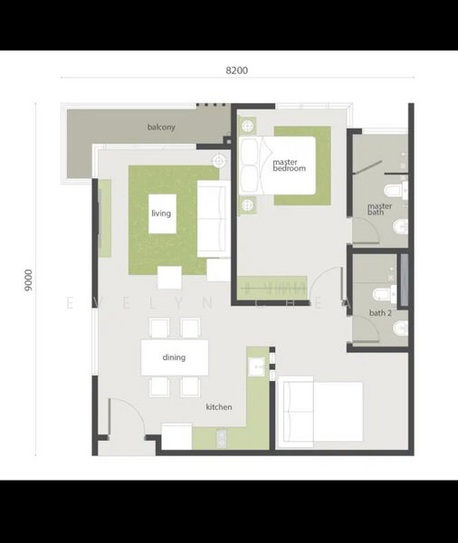 Kondominium untuk Disewa di Sky Condominium (Skyz Residence) oleh Evelyn Cheah - iProperty.com.my