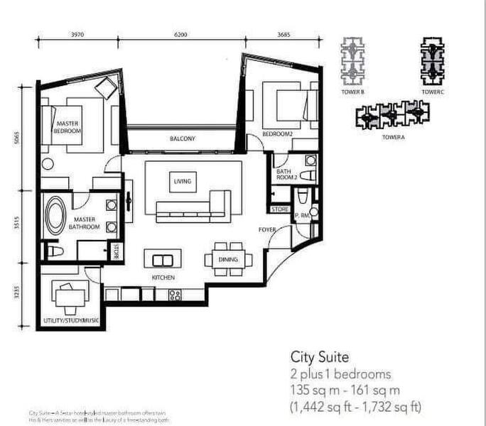 Service Residence for Rent in St Mary Residences by Vickie Foong - iProperty.com.my