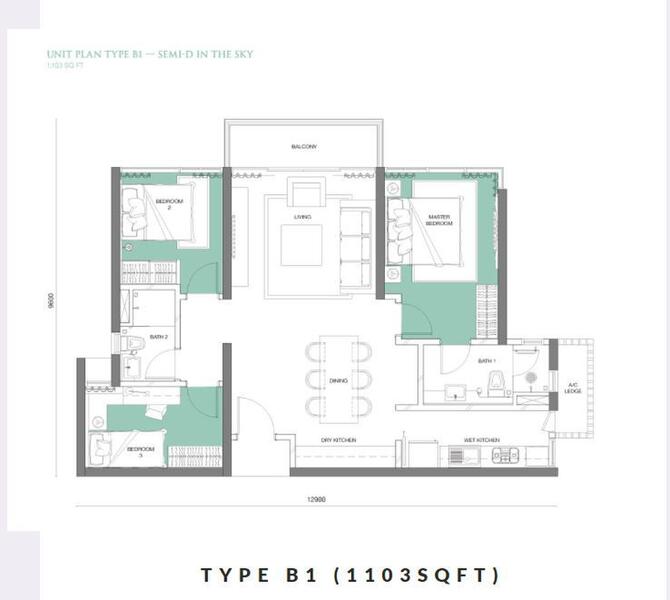 Service Residence for Rent in The Park Sky Residence by Waymond Choo - iProperty.com.my