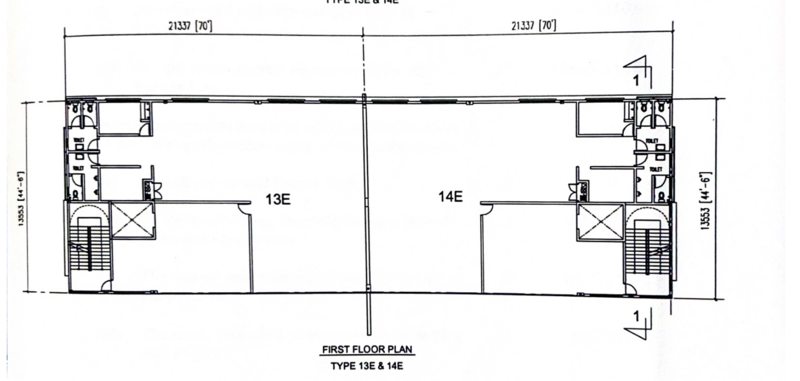 Semi-D Factory for Rent in Seksyen 51, Petaling Jaya by Wei Kiat - First Floor Plan - iProperty.com.my