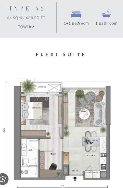 Kediaman Servis untuk Disewa di Core Residence @ TRX oleh Yu Han Liew - iProperty.com.my