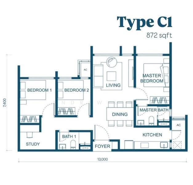 Service Residence for Sale in Aricia Residences by Andrew Lim - iProperty.com.my