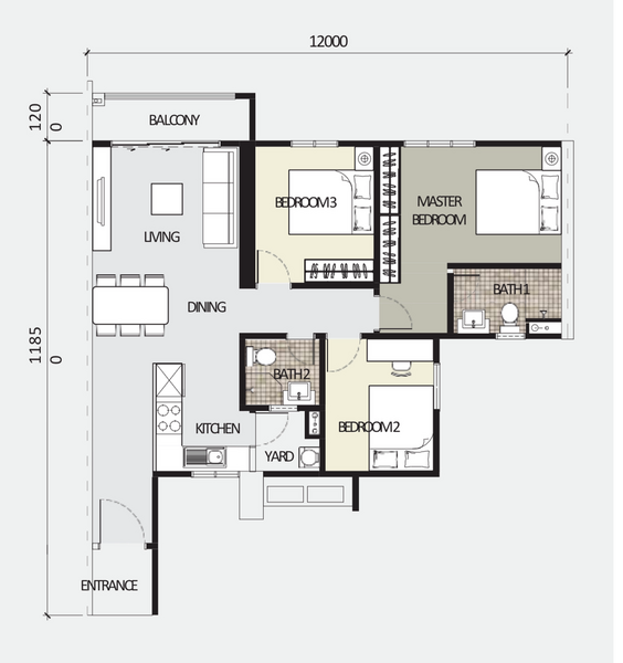 Kondominium untuk Dijual di The Sky @ Tripark oleh Raycent Lim - iProperty.com.my