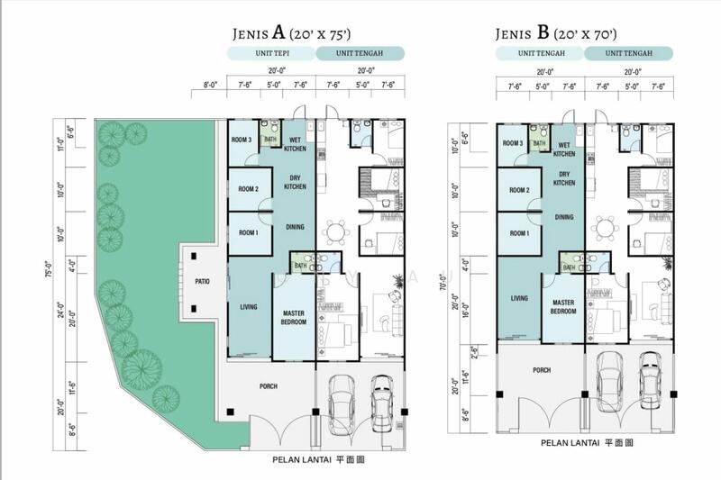 1-storey Terraced House for Sale in Bandar Baru Putra, Ipoh by Tony Au - iProperty.com.my