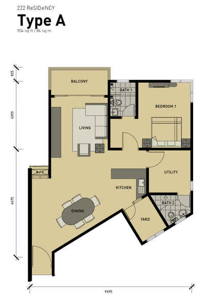 Kondominium untuk Dijual di 222 Residency oleh Wyking Mak - iProperty.com.my
