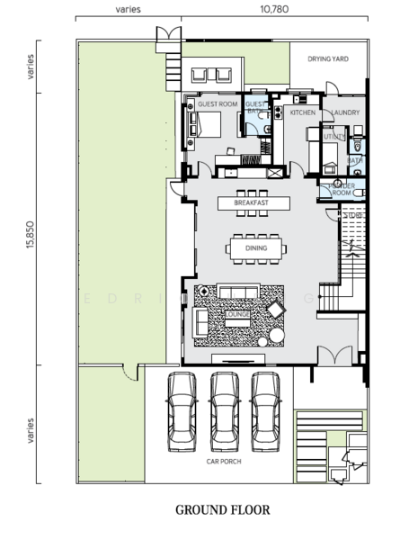 Zero-Lot Bungalow for Sale in Bandar Tropicana Aman, Telok Panglima Garang by Edric Heng - iProperty.com.my