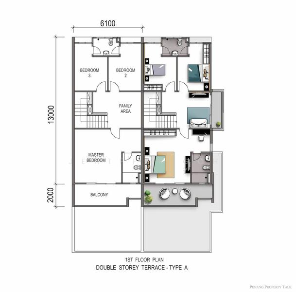 2-storey Terraced House untuk Dijual di Bukit Mertajam, Penang oleh Jeniffer Goh - iProperty.com.my