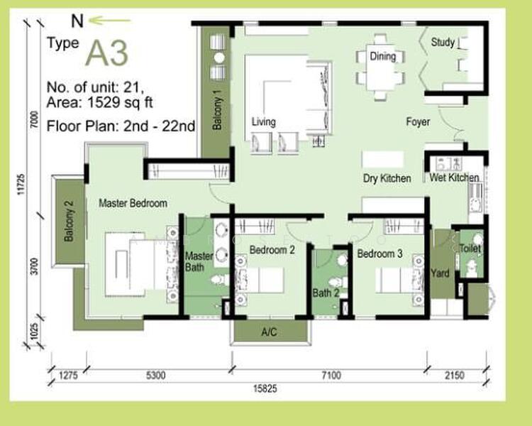 Condominium for Rent in Duet Residence by Ambrose Too - iProperty.com.my