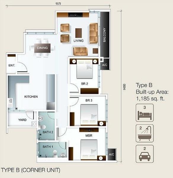 Kondominium untuk Dijual di Springville Residence oleh C.H.Yong - iProperty.com.my