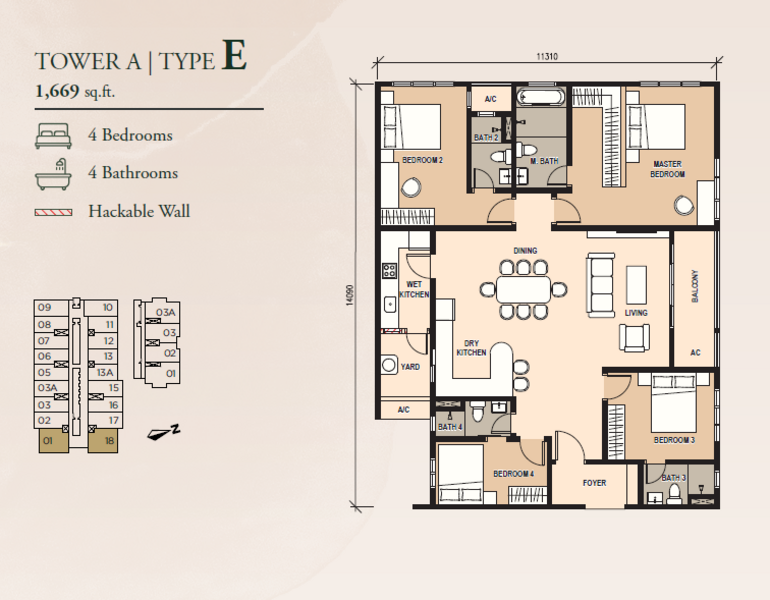 Service Residence for Sale in Pinnacle Bukit Gambier by Lau Yong Sern - iProperty.com.my