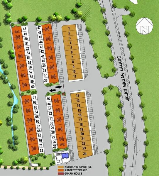 Rumah Teres 3-Tingkat untuk Dijual di Bagan Lalang, Butterworth oleh Jack Ng - iProperty.com.my