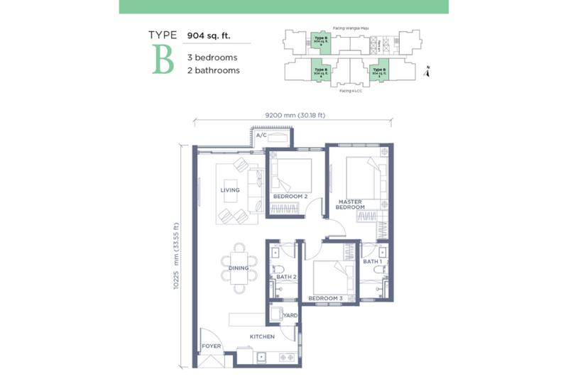 Kediaman Servis untuk Dijual di Sunway Avila Residences oleh Billy Lai - iProperty.com.my