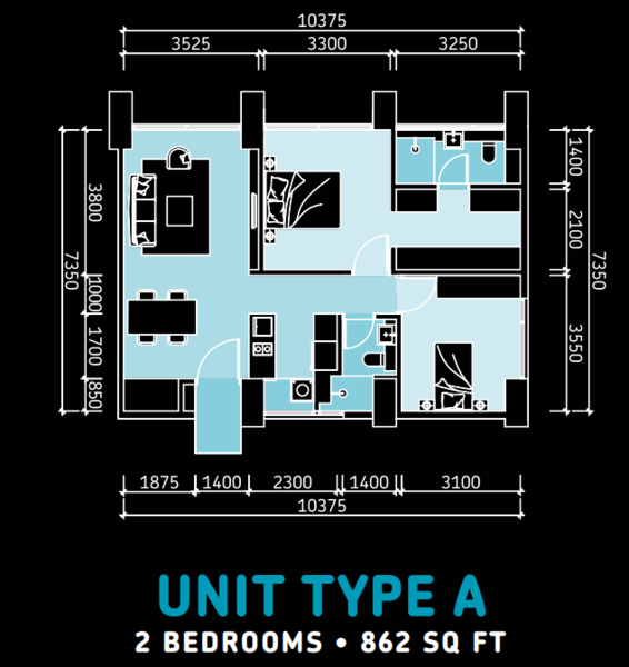 Service Residence untuk Dijual di Lumi Tropicana oleh Lucas Chiew - iProperty.com.my